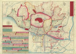 改正東京全図／濱島精三郎