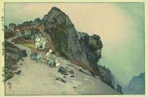 富士拾景　山頂剱ヶ峯／吉田博