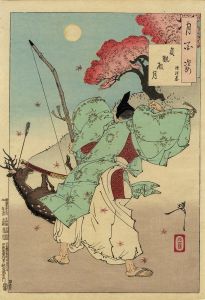 貞観殿月／芳年