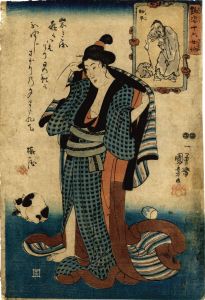 艶姿十六女仙　初平／国芳画