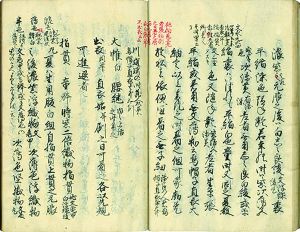 桃花蘂葉／一条兼良　芳隆筆