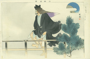 能楽図絵 釣狐／耕漁