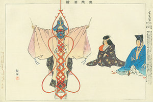 能楽図絵 富士太鼓／耕漁