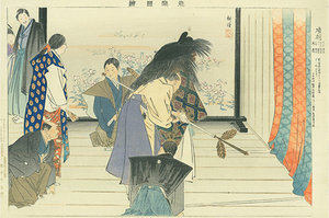 能楽図絵 項羽／耕漁