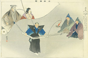 能楽図絵 通盛／耕漁