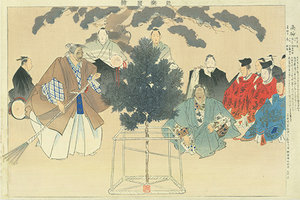 能楽図絵 髙砂／耕漁