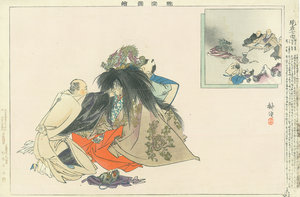 能楽図絵 現在七面／耕漁