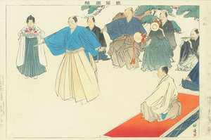 能楽図絵 袴能／耕漁