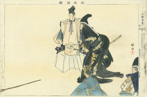 能楽図絵 大佛供養／耕漁