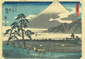 東海道五十三次之内　原／広重