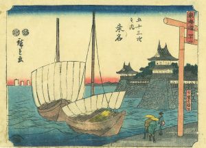 東海道五十三次之内　桑名／広重