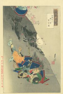 加藤清正　賤ケ嶽　軍功之図／月耕