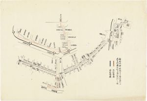 神田明神社内より南傳馬町江天王神輿出社并帰社巡行之図／