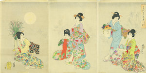 月見之宴／周延