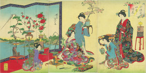 女礼式　四季の活花／延一