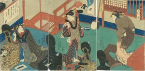 流行美人合／国貞