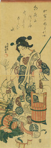 加賀の国千代女／国芳