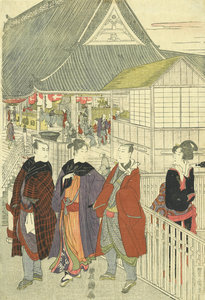 妙法寺恵方参り/豊国