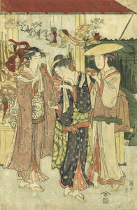 旅姿三美人/豊国