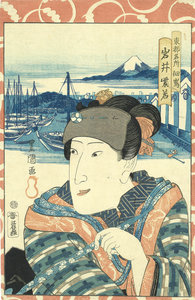 東都名所 佃島/二代豊国
