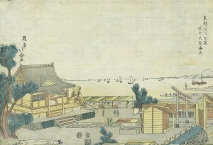 東都深川洲崎 従弁天望海上／北寿