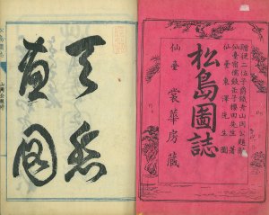 松島図誌／鼓缶子（桜田周輔） 東沢画
