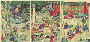 出雲国大社之図／国久