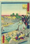 東京名所三十六戯撰　柳原元和泉はし／一景
