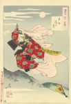 五條橋の月／芳年